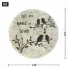 Accent Plus All You Need Is Love Garden Stepping Stone