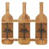 Accent Plus Bourdeaux Wood Wall-Mounted Wine Rack