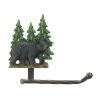 Accent Plus Black Bear with Trees Toilet Paper Holder