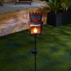 Accent Plus Tiki-Kapakapa Solar Lighted Garden Stake