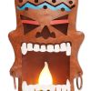 Accent Plus Tiki-Kapakapa Solar Lighted Garden Stake