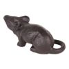 Accent Plus Cast Iron Rat Door Stopper or Figurine