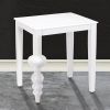 Nikki Chu Milan White Accent Table