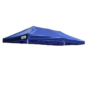 10X20ft EZ Pop Up Canopy Folding Gazebo/Blue