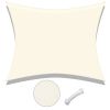 20'x16' Rectangle Sun Shade Sail/ Off White