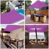 8'x10' Rectangle Sun Shade Sail/ Red Purple