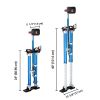 24in to 40in Blue Aluminum Drywall Stilt