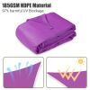 8'x10' Rectangle Sun Shade Sail/ Red Purple