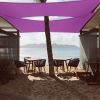 8'x10' Rectangle Sun Shade Sail/ Red Purple