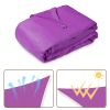 8'x10' Rectangle Sun Shade Sail/ Red Purple