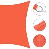 16'x16' Square Sun Shade Sail/ Watermalon Red