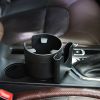 2-in-1 Car Cup Holder Expander Drink Cup Beverage Organizer Water Bottle Holder Extender with Phone Holder Adjustable Base