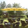 14' DOUBLE SIDED UMBRELLA