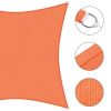 16'x16' Square Sun Shade Sail/Bright Orange