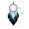 1pc Feather Dream Catcher For Bedroom; Patterned Decor Hollow Boho Wall Hanging; Handmade Dreamcatcher; Home Decor