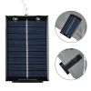 Solar patio umbrella light Warm RGBY