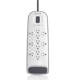 Belkin 12-outlet Surge Protector with 8 ft Power Cord with Cable/Satellite Protection