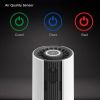 myGEKOgear by Adesso Cyclone O2 Mini HEPA 13 Carbon Filter Air Purifier, Essential Oil, Air Quality Sensor