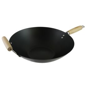 Oster Findley 13.7 in. Carbon Steel Wok