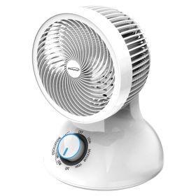 Brentwood Kool Zone F-650MW F-650MW 3-Speed 28-Watt 6-In. Oscillating Air Circulator Desktop Fan