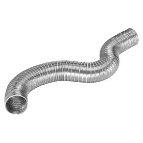 Lambro 302L 8-Ft. Flexible Semi-Rigid Aluminum Duct (4-In. Diameter)