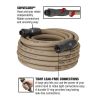 Flexzilla Colors SwivelGrip Garden Hose 5/8" x 50' 3/4" - 11 1/2 GHT Fittings Brown Mulch