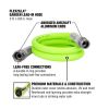 Flexzilla Garden Lead-in Hose 5/8" x 5' 3/4" - 11 1/2 GHT Fittings ZillaGreen