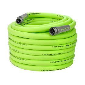 Flexzilla Garden Hose 5/8" x 100' 3/4" - 11 1/2 GHT Fittings ZillaGreen