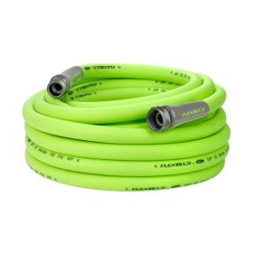 Flexzilla Garden Hose 5/8" x 50' 3/4" - 11 1/2 GHT Fittings ZillaGreen