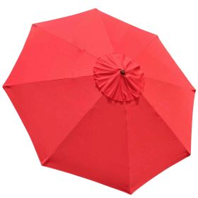 9FT Umbrella Cover Replacement (Color: As pic)