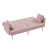 VELVET SOFA BED