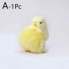 1pc Simulated Little Chick Figurine Lifelike Chicken Figurines Animal Figurine Realistic Chicken Photography Props Easter Supplies Easter Toy