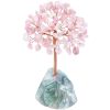 1pc Natural Crystal Tree Crystal Hair Ore Fluorite Base Rich Tree Chakra Amethyst Powder Crystal Ornaments