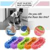 Mop Slippers Dust Cleaning Slippers Cleaning Shoes Home Cloth Cleaning Shoes Cover Reusable Overshoes