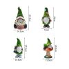 Gnome Night Solar Light Flower Decor Dimming Built-in Photoreceptor System Automatic Garden Decoration Fairy Desk Solar Light