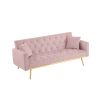 Convertible Folding Futon Sofa Bed ; Sleeper Sofa Couch for Compact Living Space.