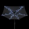 Solar patio umbrella light Cold White